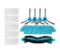 Sirxlevcy Roller Side Brush Hepa Filter Mop Cloth Replacement Parts for 1690 Pro Robotic Vacuum Cleaner Spare Parts A