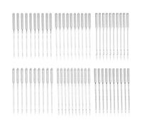 Sirxlevcy Sewing Machine Needles, 60Pcs Universal Ballpoint Sewing Machine Needles Sewing Machine Accessories for Denim Jeans