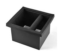 Sirxlevcy Shock-Absorbing Coffee Machine Beat Box Anti-Slip Coffee Grinder Trash Bin with Knock Bar for