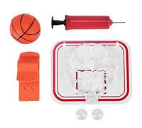 Sirxlevcy Sport Office Basketball Hoop Clip for Trash Can Basketball Game Small Basketball Board Clip for Waste Basket