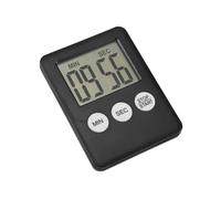 Sirxlevcy Super Thin LCD Digital Screen Kitchen Timer Square Cooking Count Up Countdown Alarm Magnet Clock