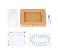 Sirxlevcy Tooth Keepsake Box, Baby Teeth Box Milk Teeth Save Organizer Kit, Tooth Collection with Photo Frame Memory Storage Souvenir
