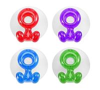 Sirxlevcy Toothbrush Holder with Suction Cup Towel Wall Hooks Reusable Drill-Free Hook Suction Hook for Kitchen Bathroom Home