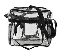 Sirxlevcy Transparent Tote Bag Stadium Security Travel and Gym Clear Bag, See Through Tote Bag for Work, Sports Games and Concerts