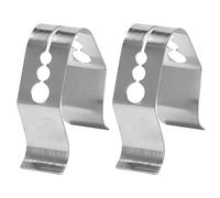 Sirxlevcy Universal A Style Meat Thermometer Probe Clip Holder Ambient Temperature Readings BBQ Smoker Oven Grill,Set of 2