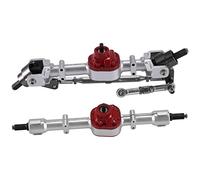 Sirxlevcy Upgrade Steel Gear Front & Rear Bridge Axle Steering Cup Rod Set for MN D90 D99 MN90 MN99S 1/12 RC Car Spare Parts,B