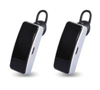 Sirxlevcy Walkie Talkie Headset Ear Hanging Mini Walkie Talkie Portable Walkie Talkie Bluetooth Headset for Bar Hotel Radio B