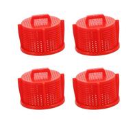Sirxlevcy Washing Machine Filters, Washing Inlet Valve Sieve, Machine Sieve for Washing, Water Purifier, House Water Filter Red