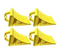 Sirxlevcy Wheel Chocks for Travel Trailers,Non-Slip Heavy Duty Wheel Chocks,Wheel Chocks for Cars Trucks,for Most Tire Sizes,4pcs