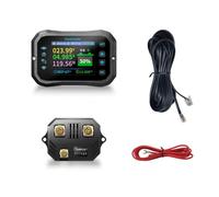 Sirxlevcy WiFi Coulomb Meter RV Battery Monitor Battery Capacity Indicator Tester Power Volt-Ammeter for All Batteries A