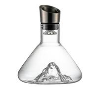 Sirxlevcy Wine Decanter, Crystal Clear Wine Decanter with Aerator, Red Wine Carafe with Built-in-Dispenser,