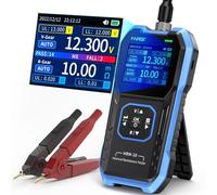 SiRyder Battery Tester, HRM-10 Portable Multifunctional 4-Wire Battery Tester, 100V 200Ω Internal Resistance Meter and Accurate Voltage Meter Resistance Tester