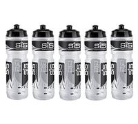 SIS 800ml Sports Fitness Running Cycling Water Bottle (Qty5, Clear)