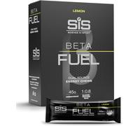 Science in Sport Beta Fuel Dual Source Energy Chews, Energy Bars, Lemon Flavour, 45g of Carbs, 60g Bar (6 Pack)