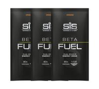 SIS Beta Fuel 80 Dual Source Energy Drink Powder - 80g Carbs Per Serving - Pack of 3 Sachets (Pack of 3 Sachets, Orange)