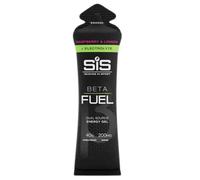 Science in Sport BETA Fuel + Electrolyte Energy Gel - Raspberry & Lemon | 40g Dual-Source Carbs with 200mg Sodium - Ideal for Endurance Training & Hydration (6 Pack)