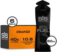 SIS Beta Fuel Energy Gel 6pk - Orange