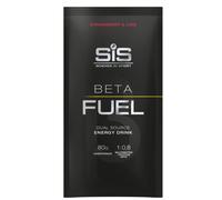 SIS Beta Fuel Energy Gel Sachet 80g - Strawberry Lime for Endurance Running