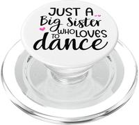 Sis Dance Sister Big Sister Boss Girls Dancing Ballet Dancer PopSockets PopGrip for MagSafe