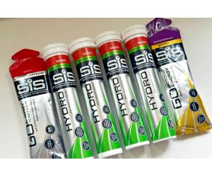 SiS Go Hydro Sport Hydration Tablets x 4 or 6 Tubes -Lemon/Berry + FREE SIS Gels