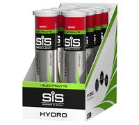 SiS Go Hydro, Zero Sugar Effervescent Electrolyte Tablets, for Improved Hydration and Recovery. (Berry) 8 x 20 Pack