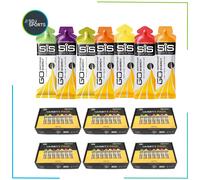 SIS Go Isotonic Energy Gel 60ml Mixed Flavours Variety Pack of 42