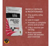 SIS REGO Whey Protein Powder, 22g Protein per Serving for Muscle Growth