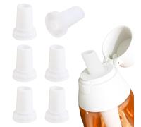 SISABAMA 6 Pcs Bite Valve Replacement for Brita Water Bottle Filter, Silicone Mouthpiece Replacement Parts Water Bottle Spout Straw Accessories