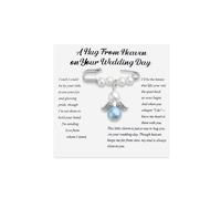 Sisadodo Angel Charms Memorial Gifts for Bride on Wedding Day Guardian Angel Pin for Wedding Bouquet Bridal Shower Gifts for Bride, S, Alloy Steel, no gemstone