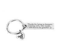 Sisadodo Boss Thank You Gift Mentor Appreciation Gifts - Thanks for Being So Fantastic Inspiring and a Role Model Keychain
