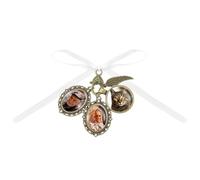 Sisadodo Bouquet Memorial Photo Charm for Wedding Bouquet Photo Charm 1 2 3 Pictures Bouquet Charms for Wedding Memory, Missing you as I walk down the aisle, S