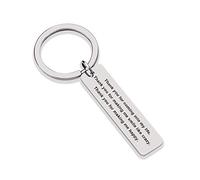 Sisadodo Boyfriend Girlfriend Gifts Keychain Thank You for Coming Into My Life Inspirational Dog Tag for Men Women Best Friends Friendship Gifts for Birthday Christmas Thanksgiving