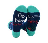 Sisadodo Doctor Nurse Thank You Gifts for Nurses Doctors Birthday Retirement Leaving Gift Ideas Funny Cotton Socks for Medical Staff