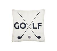Sisadodo Golf Symbol Cushion Covers for Men Women Golf-Patterned Sport Style Pillow Cover for Golf Lovers Fans Decorative Party Throw Cushion Cover for Sports Lover Fan White Pillowcase for Home Decor