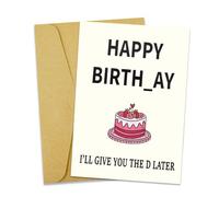 Sisadodo Happy Birthday Greeting Card for Girlfriend Boyfriend Birthday Gifts Cards for Husband Wife Bday Gift for Friends Bday Gifts for Dad Mom 18 21 30 40 Year Old Christmas Gift for Men Women