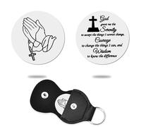 Sisadodo Inspirational Pocket Hug for Women & Men - Religious Gifts for Son, Daughter, Best Friend & Long Distance Brother