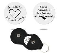 Sisadodo Little Pocket Hug Friendship Gifts for Women BFF Gifts for Girls Bestie Gifts for Men Funny Birthday Gifts for Work Colleagues Leaving Gifts for Coworker Secret Santa Gifts for Kids Boys