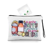 Sisadodo Medical Travel Organiser Bag for Meds First Aid Supplies Mutifunctional Portable Travel Medicine Storage Bags for Women Men Medicine Organiser Pouches with Lanyard and Clear Pill Pouch 2PCS