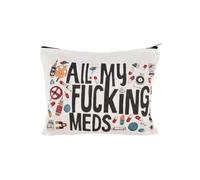 Sisadodo Medical Travel Organiser Pouch Waterproof Pill Bag for Meds First Aid Supplies Mutifunctional Portable Travel Cosmetic Storage Bags for Women Men Medication Medicine Pouches for Handbag