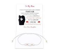 Sisadodo Mom Gifts Bracelets for Women Mother Mothers Day Gifts for Mom Mother Beaded Bracelets for Women Mom Birthday Gift for Mother, S, Stone, no gemstone