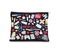 Sisadodo Nurse Makeup Bag for Nurses W ppreciation Graduation Gifts for Nursing Student Assistant Accessories for Work Bag, Medical, S, Medical