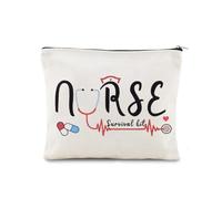 Sisadodo Nurse Makeup Bag for Nurses W ppreciation Graduation Gifts for Nursing Student Assistant Accessories for Work Bag, Nurse Survival Kit, S, Nurse Survival Kit