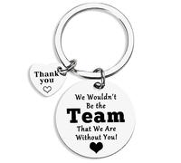Sisadodo Thank You Gifts Keyring for Colleagues Appreciation Gifts for Employees Birthday Gifts for Boss Retirement Gifts for Men Women Coworker Gifts for Supervisor Manager Leaving Gifts for Him Her