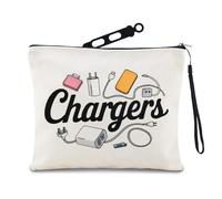 Sisadodo Travel Electronic Pouch for Women Men Small Digital Accessory Storage Bag for Plugs Chargers Portable Electronics Essentials Storage Pouches for Handbags with Silicone Cable Ties 2PCS