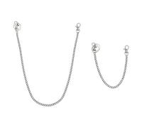 Sisadodo Wallet Chain for Men Women Metal Pants Jean Chain for Boys Girls Double Lobster Clasp Keyring for Women Men Keychain Pocket Wallet for Mens Womens Long Heavy Duty Key Ring 2PCS