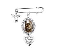 Sisadodo Wedding Bouquet Charm for Bride Daughter Memorial Photo Charms for Wedding Bouquet Single Lace Frame Pin Badge for Bridal shower DIY Pin Brooch Making Kit for Friend Christmas Xmas Gifts