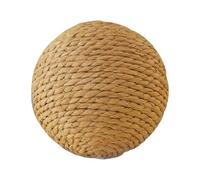 Sisal Ball for Cats, Natural Sisal Scratching Ball | Large Natural Interactive Ball for Kittens - Rabbit Scratching Ball Toy, Pet Scratching Ball Toy,