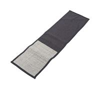Sisal Cat Scratch Mat Sofa Shield, Anti Scratch Cat Couch Protector for Indoor Furniture, Natural Fiber Scratching Pad with Hook and Loop Fasteners for Cats of All Ages (M)