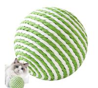 Sisal Cat Scratch - Multifunctional Bunny Play Ball | Durable Claw Crushing Toy Built In In Bell Promotes Attracting Pet Entertainment Activities and Healthy Nights for Cats and Small Animals
