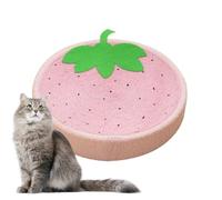Sisal Cat Scratch Pad, Sisal Scratching Claw Grinder Mat - Cat Toy for Rent Claw, Fruit Design Pad, Protects Furniture, Carpet, Sofa and